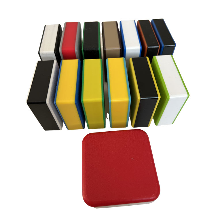 Polyethylene tri-color board